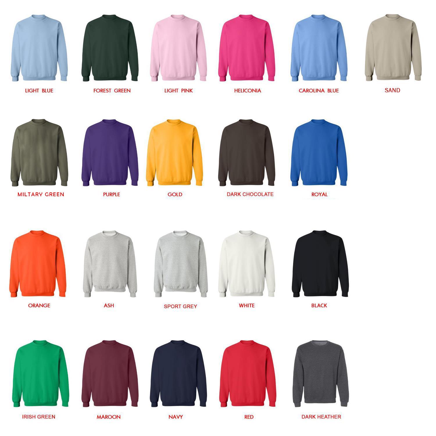 sweatshirt color chart - Plants vs Zombies Shop