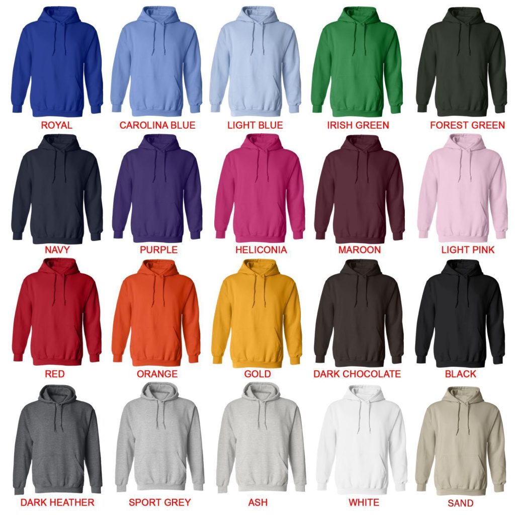 hoodie color chart - Plants vs Zombies Shop