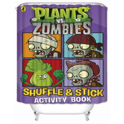 New Plant Vs Zombie Shower Curtain