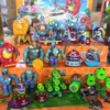 kf H1074a6b7ccbb47769fd17bb7b9e840b7D 1pcs New PLANTS VS ZOMBIES PVZ Pea Shooter Boss Action Figure Model Toy Dolls Shooting Dave - Plants vs Zombies Shop