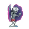 kf H4be3a9b17c3b4bccb4ce6ad5f9e56b8aM Plants vs Zombie Anime Figure Obstacle Pirate Zombie Peashooter Hard Glue Soft Rubber Action Figure Model - Plants vs Zombies Shop