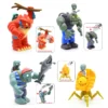 kf Hbc90bf4f4ad343e097b10bccf6f023c7J 1pcs New PLANTS VS ZOMBIES PVZ Pea Shooter Boss Action Figure Model Toy Dolls Shooting Dave - Plants vs Zombies Shop