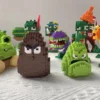 kf S1a1d70f1557644aabf0e6a15aadd7e7ca Plants VS Zombies Blocks Small Cartoon Mini Building Block Peashooter SunFlower Chomper Assemble Action Model Doll - Plants vs Zombies Shop