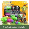 kf Sf55b8014f8fc41e39ff7b34634a31785U Plants vs Zombies 2 Playset Cactus Peashooter Coconut Cannon Genuine Game scene Figure Ornaments Soft Silicone - Plants vs Zombies Shop