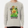 ssrcolightweight sweatshirtmensoatmeal heatherfrontsquare productx1000 bgf8f8f8 1 - Plants vs Zombies Shop