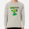 ssrcolightweight sweatshirtmensoatmeal heatherfrontsquare productx1000 bgf8f8f8 2 - Plants vs Zombies Shop
