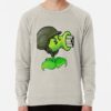 ssrcolightweight sweatshirtmensoatmeal heatherfrontsquare productx1000 bgf8f8f8 3 - Plants vs Zombies Shop